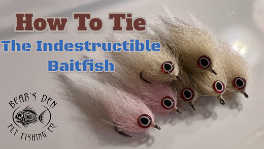 The Indestructible Baitfish. How to tie Anthony's most popular Striped Bass & Bluefish Fly.