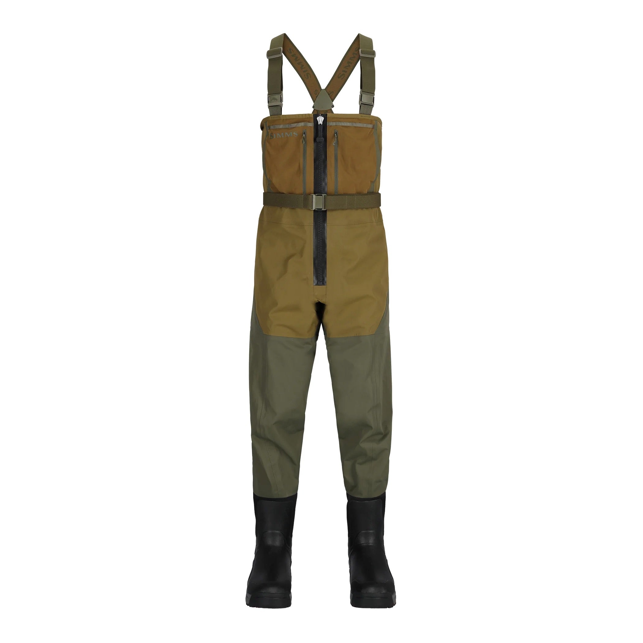STONE CREEK A-C001 CHEST WADERS Boot Foot Insulated Rubber Moss Green Size  10