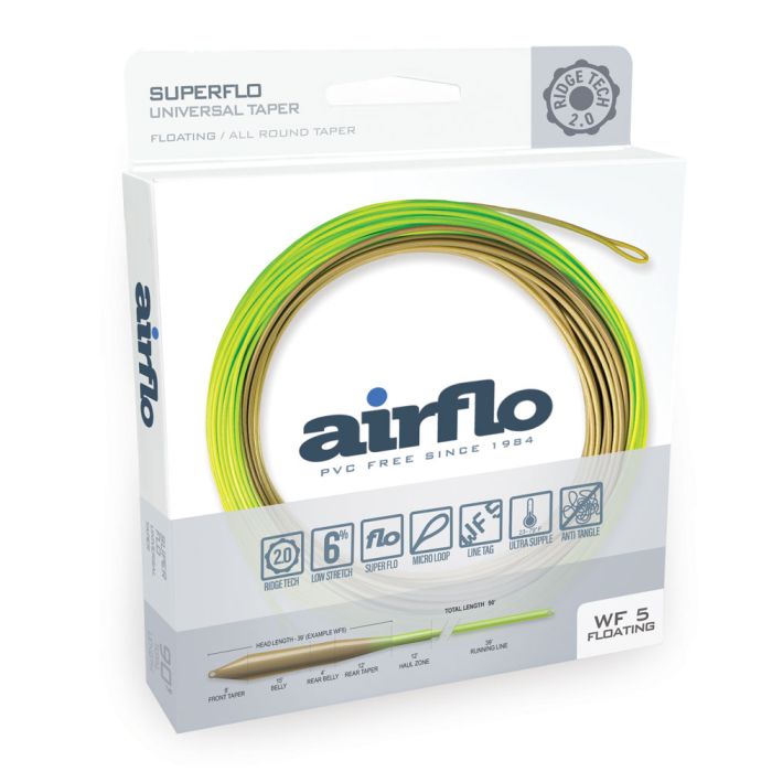 Airflo Superflo Ridge 2.0 Flats Universal Taper Fly Line