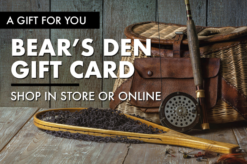 Bear's Den Fly Fishing Gift Card – Bear's Den Fly Fishing Co.