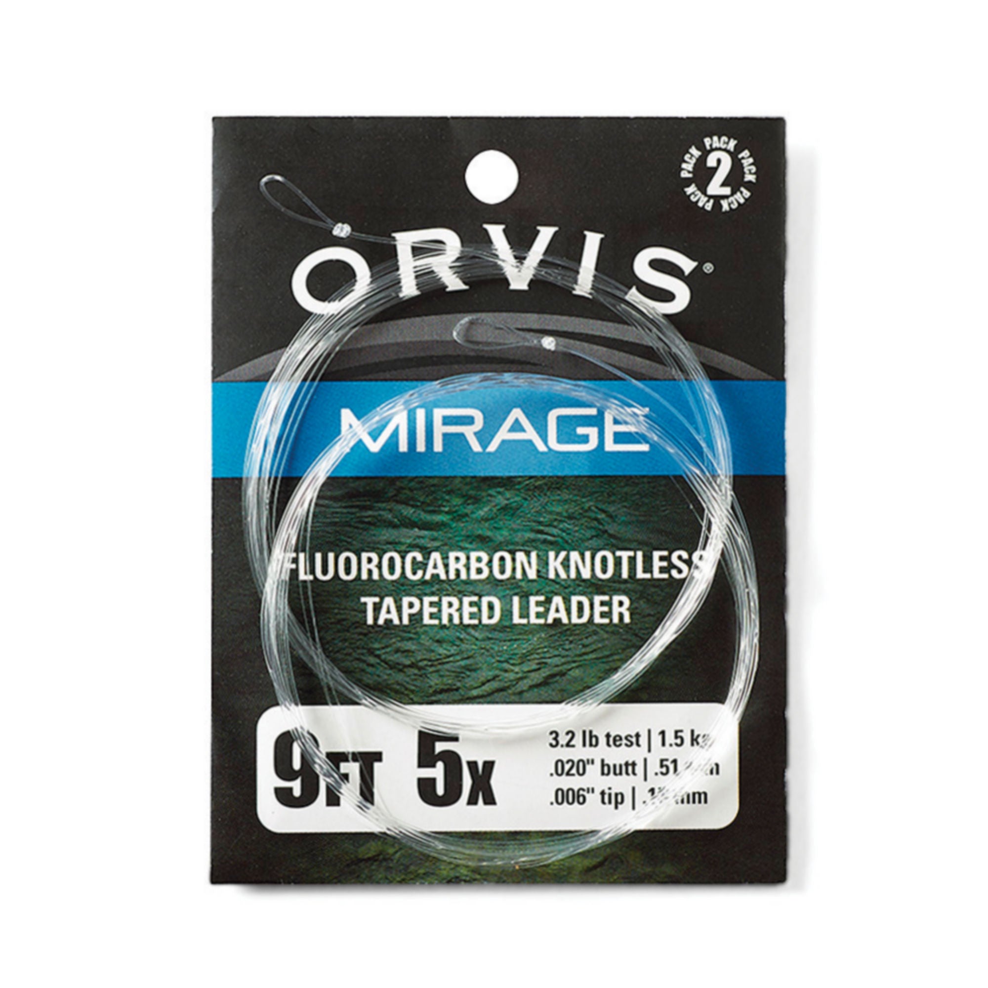 Orvis Mirage Trout Leaders 2PK – Bear's Den Fly Fishing Co.