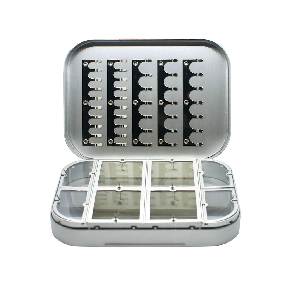 aluminium fly fishing boxes Wheatley Compartment Fly Box – Bear's Den Fly Fishing Co