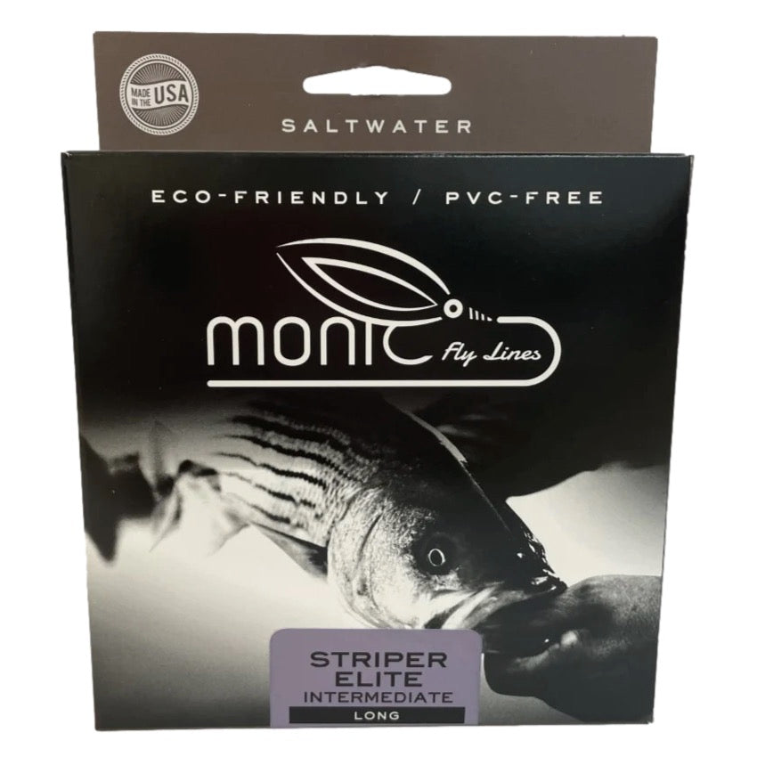 Monic Striper Elite Intermediate - Long Taper – Bear's Den Fly