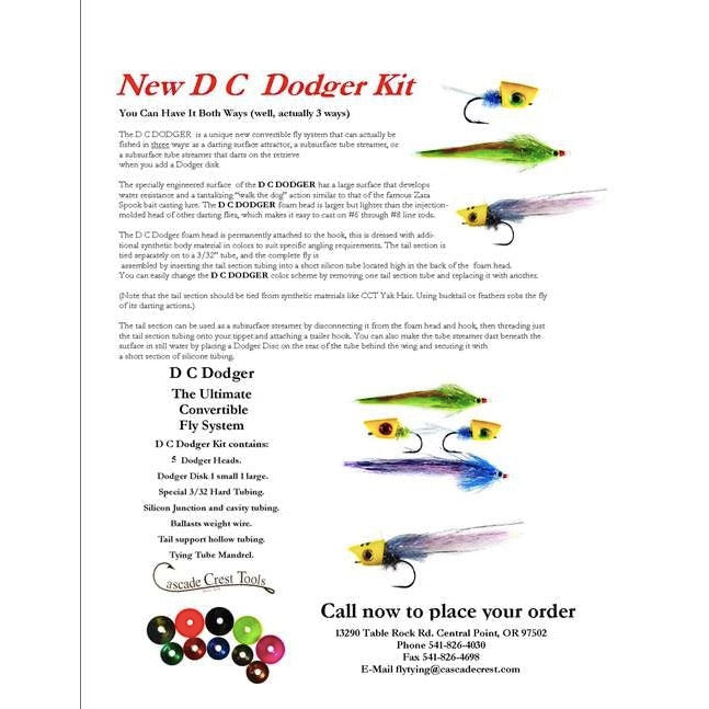 Cascade Crest D C Dodger Kit