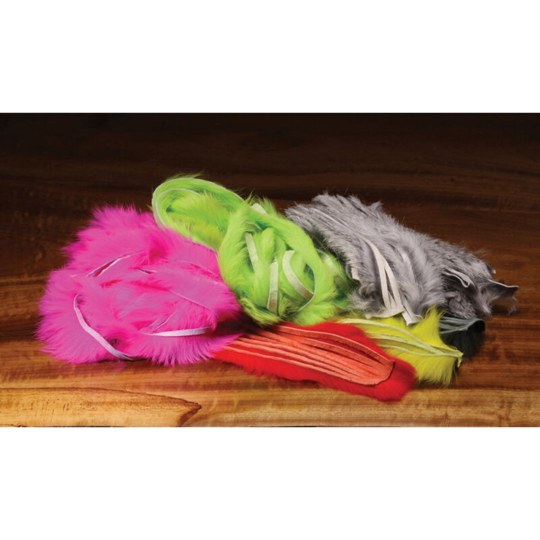 Hareline Cross Cut Hide