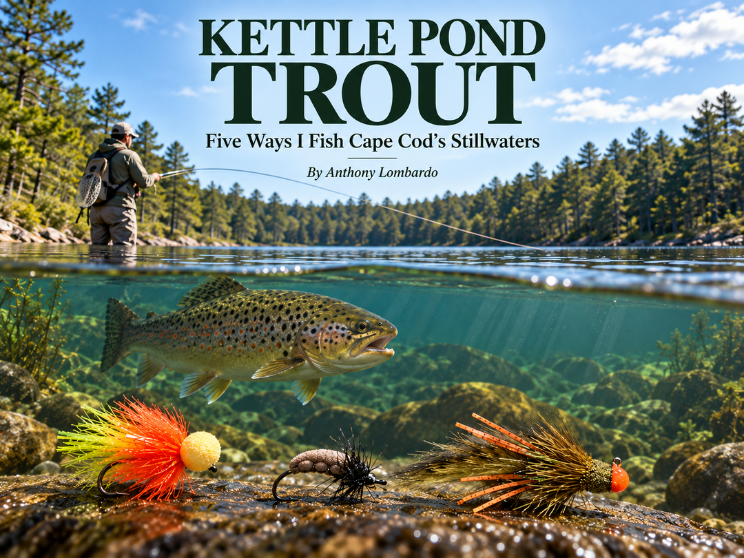 Kettle Pond Trout: Five Ways I Fish Cape Cod’s Stillwaters By Anthony Lombardo