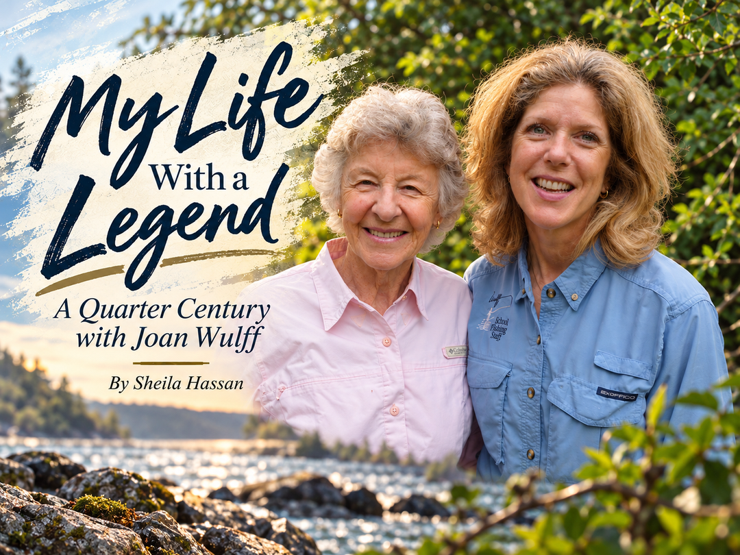 My Life With A Legend - A Quarter Century with the legendary Joan Wulff - By Sheila Hassan