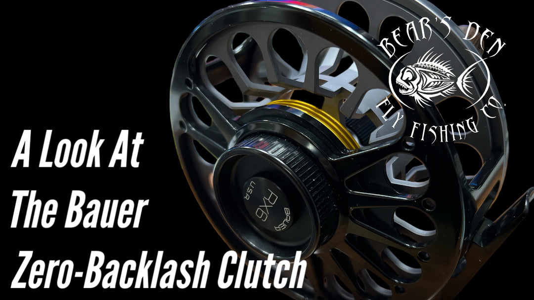 A look at the Bauer Zero Backlash Clutch inside a Bauer RX6 fly fishing reel.