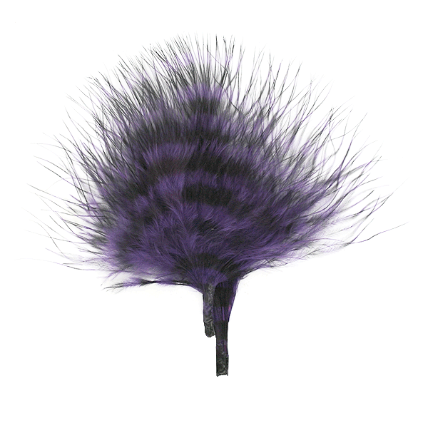 Montana Fly Company Barred Marabou Blood Quill