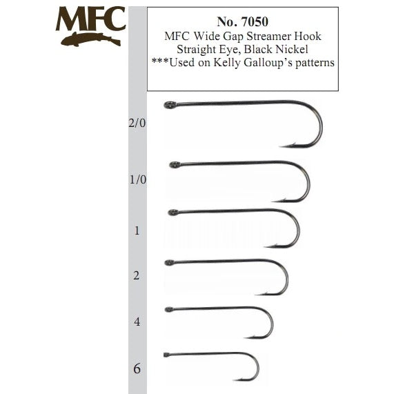 MFC Wide Gap Streamer Hook #7050