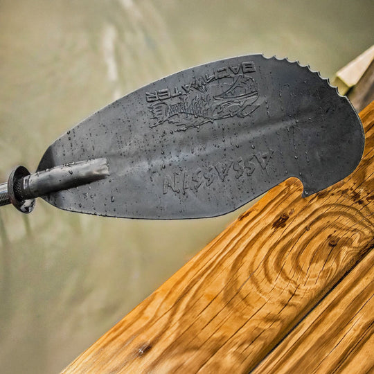 Backwater Assassin by YakGear - Carbon Fiber Paddle