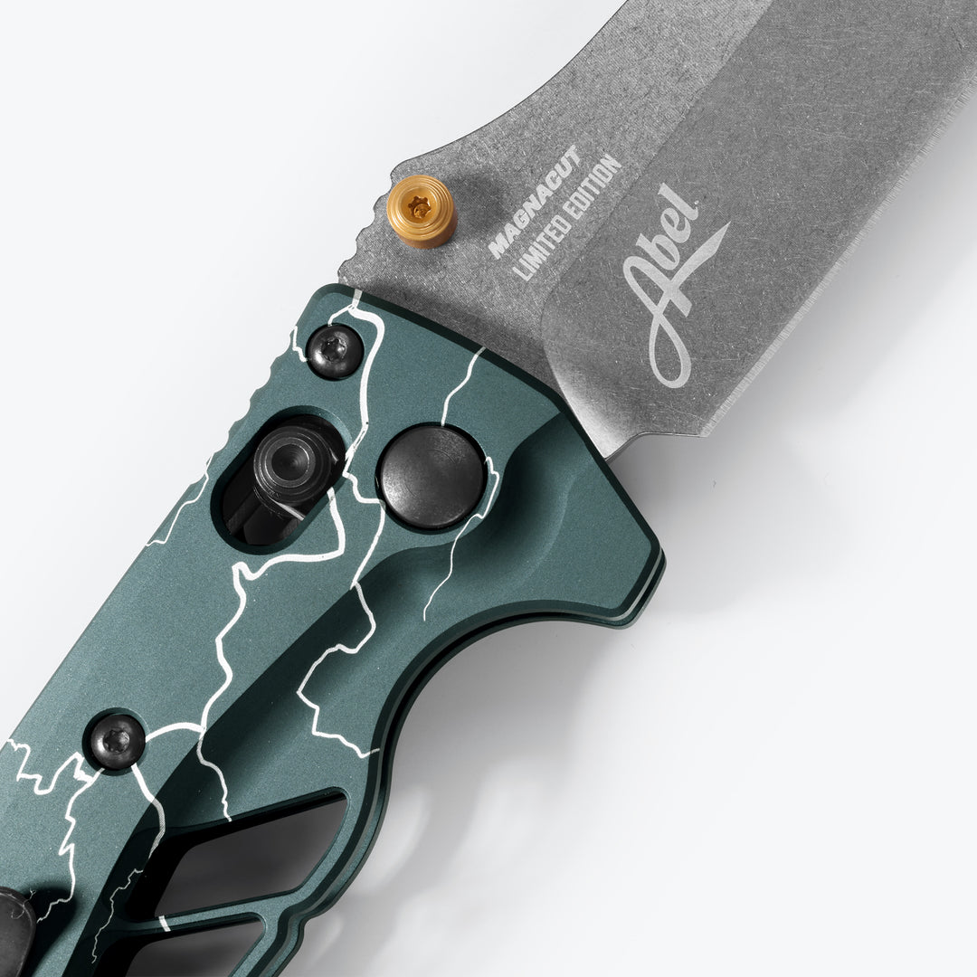 Abel x Benchmade Mini Adira Dark Waters Edition
