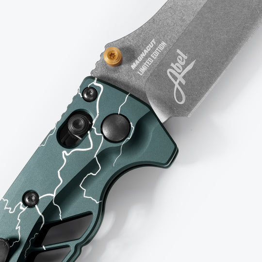 Abel x Benchmade Mini Adira Dark Waters Edition