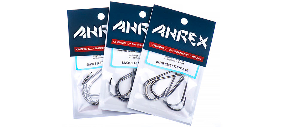 ah fishing hooks Ahrex SA290 Bob Popovics Beast Fleye Hook 4/0