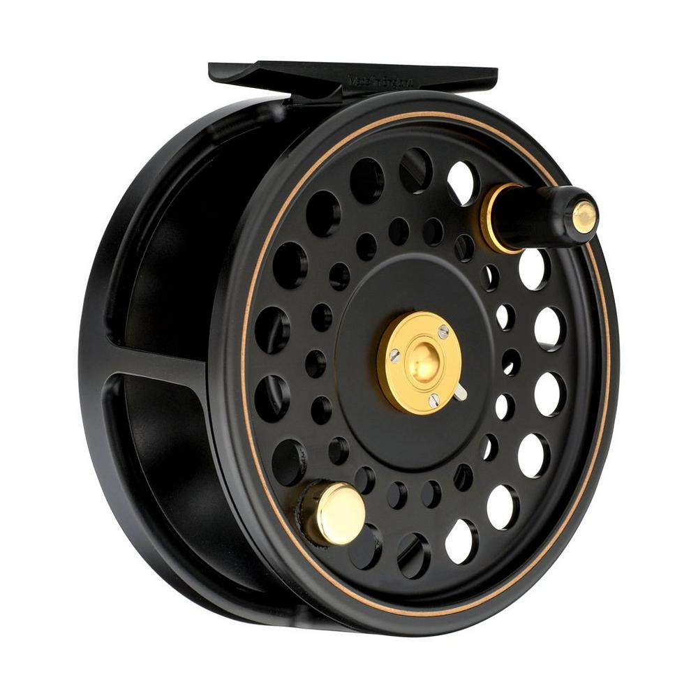 bearsden fly reels Galvan Grip Reel Clear / Blue / G-8 The new quick turn knob allows for a super quick spool release as well as easy access to the Drag System Bear's Den Fly Fishing Co.