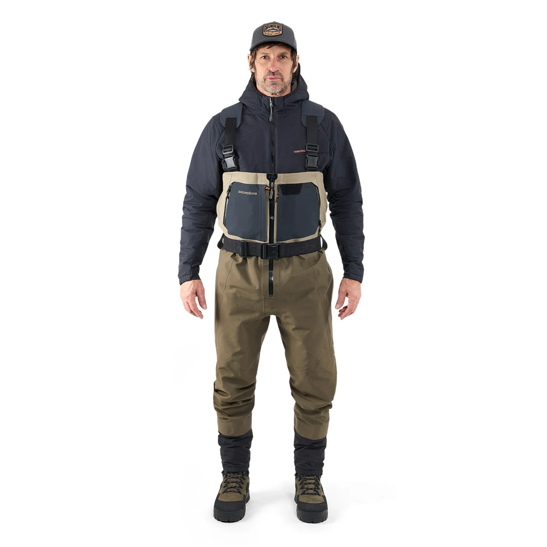 Grundens Boundary Gore-Tex Zip Stockingfoot Wader (NEW)