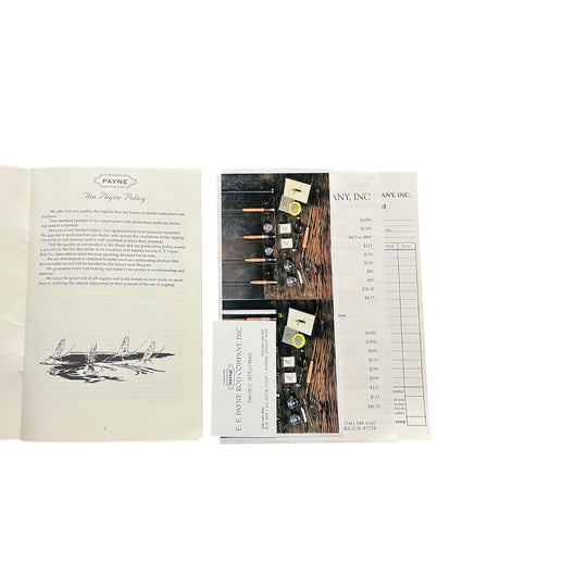 E.F. Payne Rod Catalog