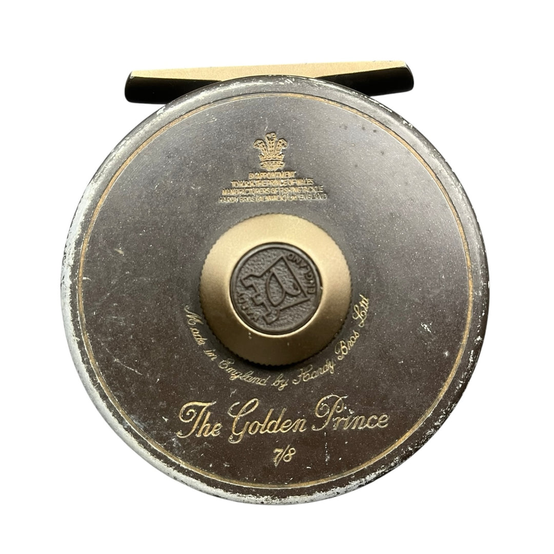 Hardy "The Golden Prince" 7/8 Reel w/ Spare Spool
