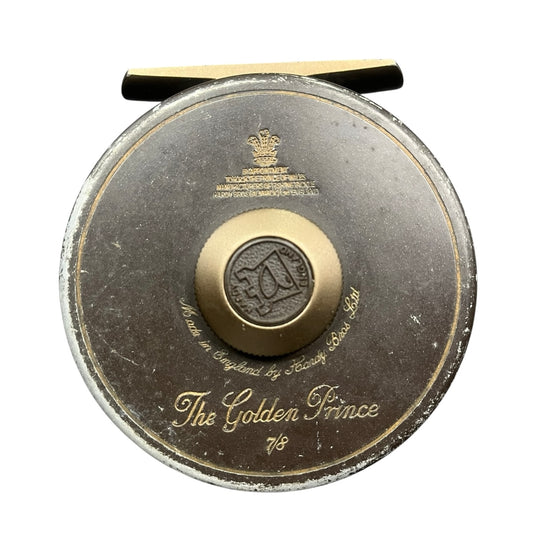 Hardy "The Golden Prince" 7/8 Reel w/ Spare Spool