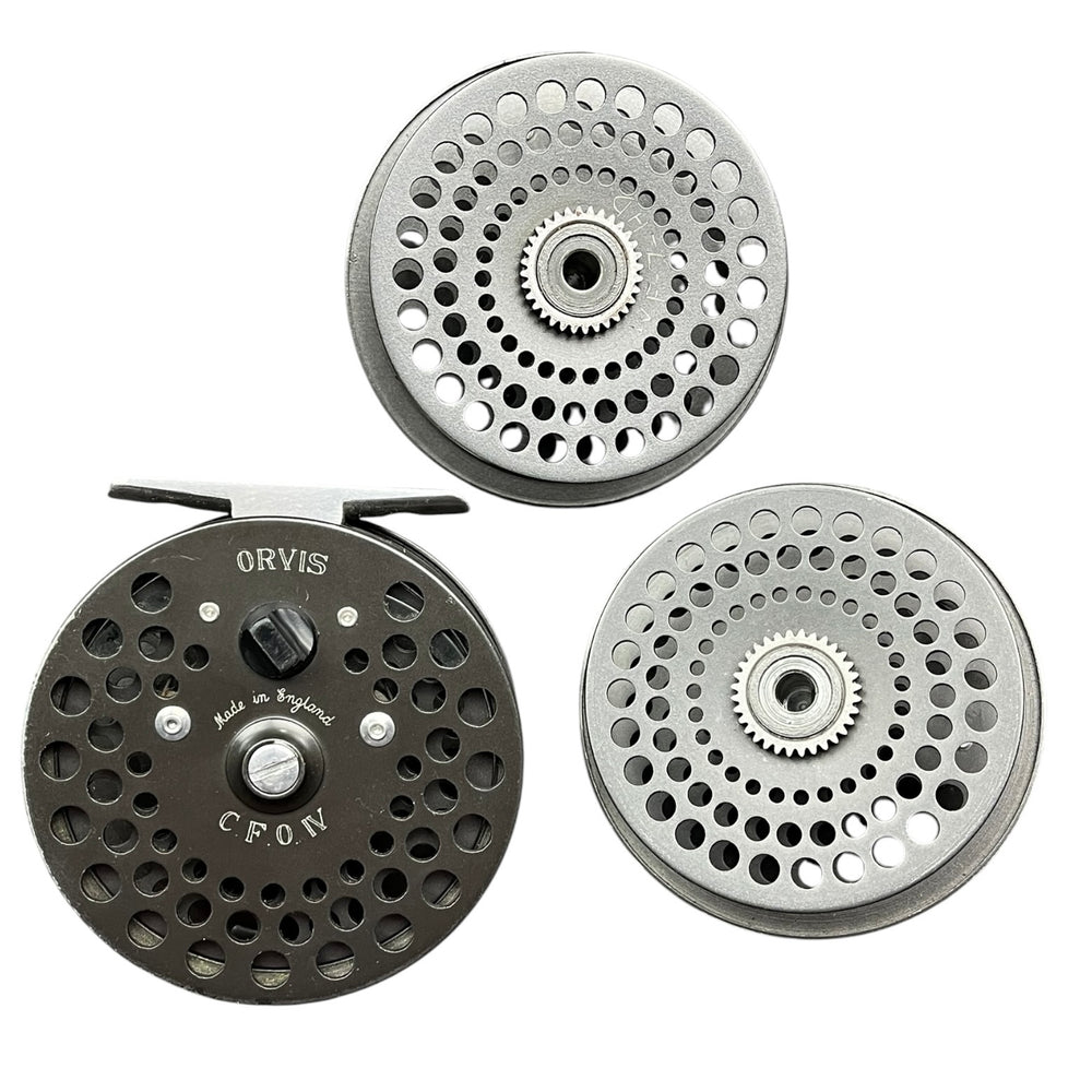 Orvis CFO IV Reel w/ 2 Spare Spools