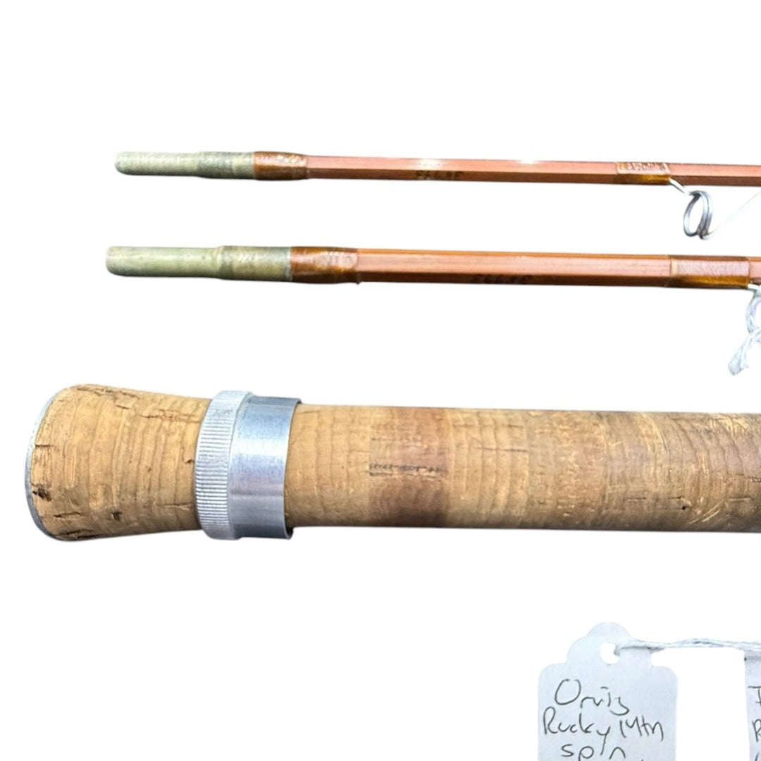 Orvis Impregnated Rocky Mountain Spinning Rod (Split-Cane) 6’6” 3pc Rod