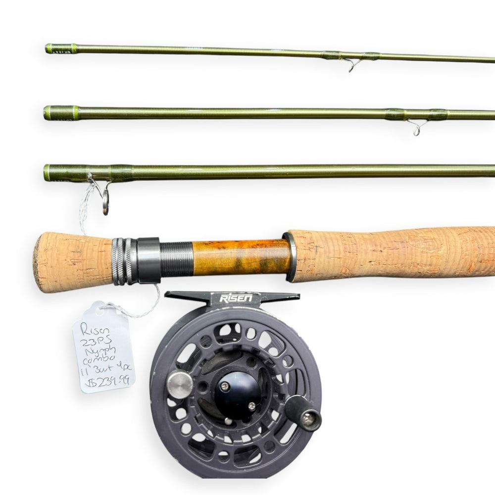 Risen 23PS Nymph 11' 3wt 4pc Rod/Reel Combo