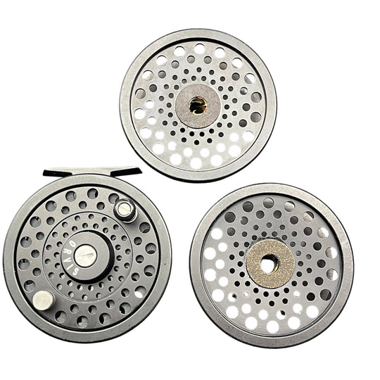 Orvis DXR 9/10 Anti-Reverse Reel w/ 2 Spare Spools