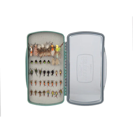 Fishpond Tacky Pescador Fly Box (Medium) Clear w/ Dynamic Foam