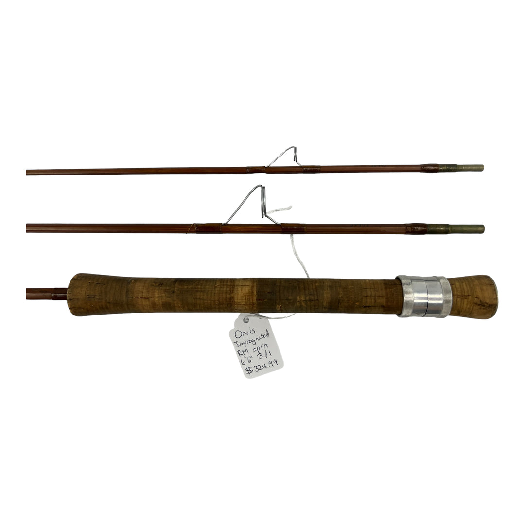Orvis Impregnated Rocky Mountain Spinning Rod (Split-Cane) 6'6