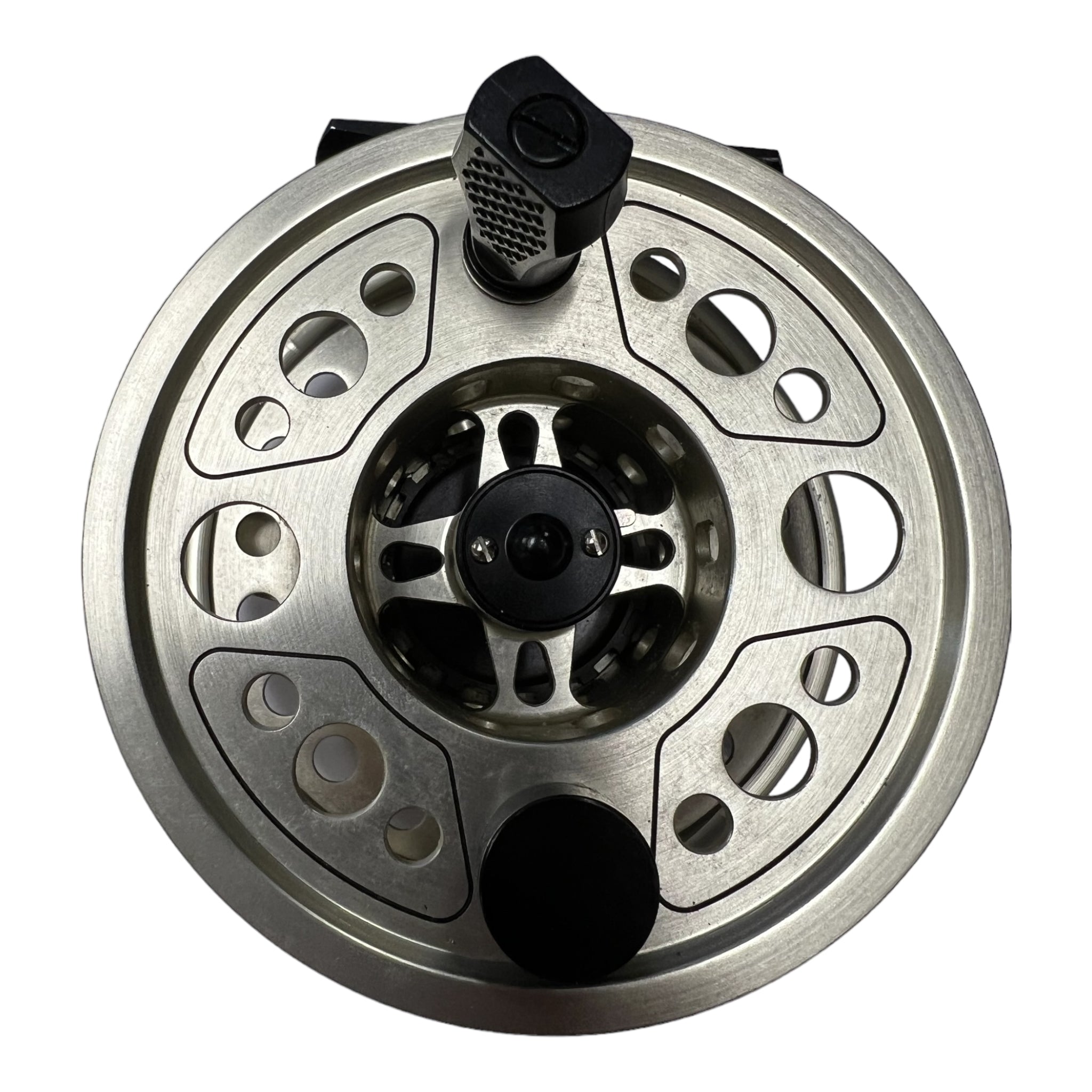 Hardy Gem Series 9/10 Salmon Fly Reel With Spare Spool, Pouch And