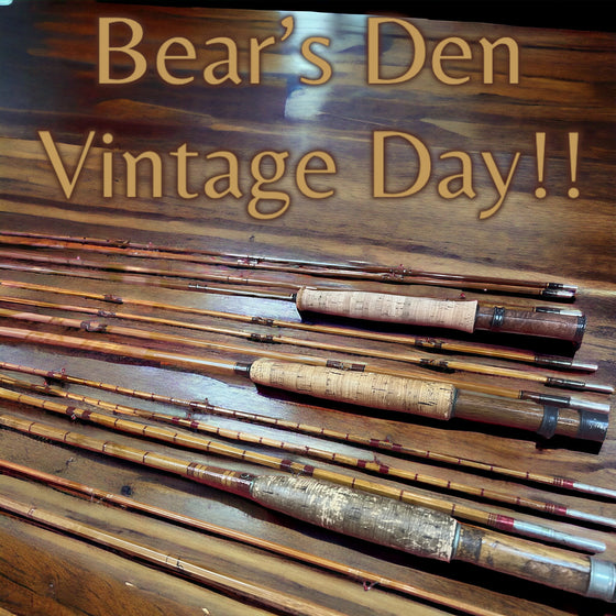 Bear's Den Vintage Day February 17th 2024 Saturday 12pm-6pm