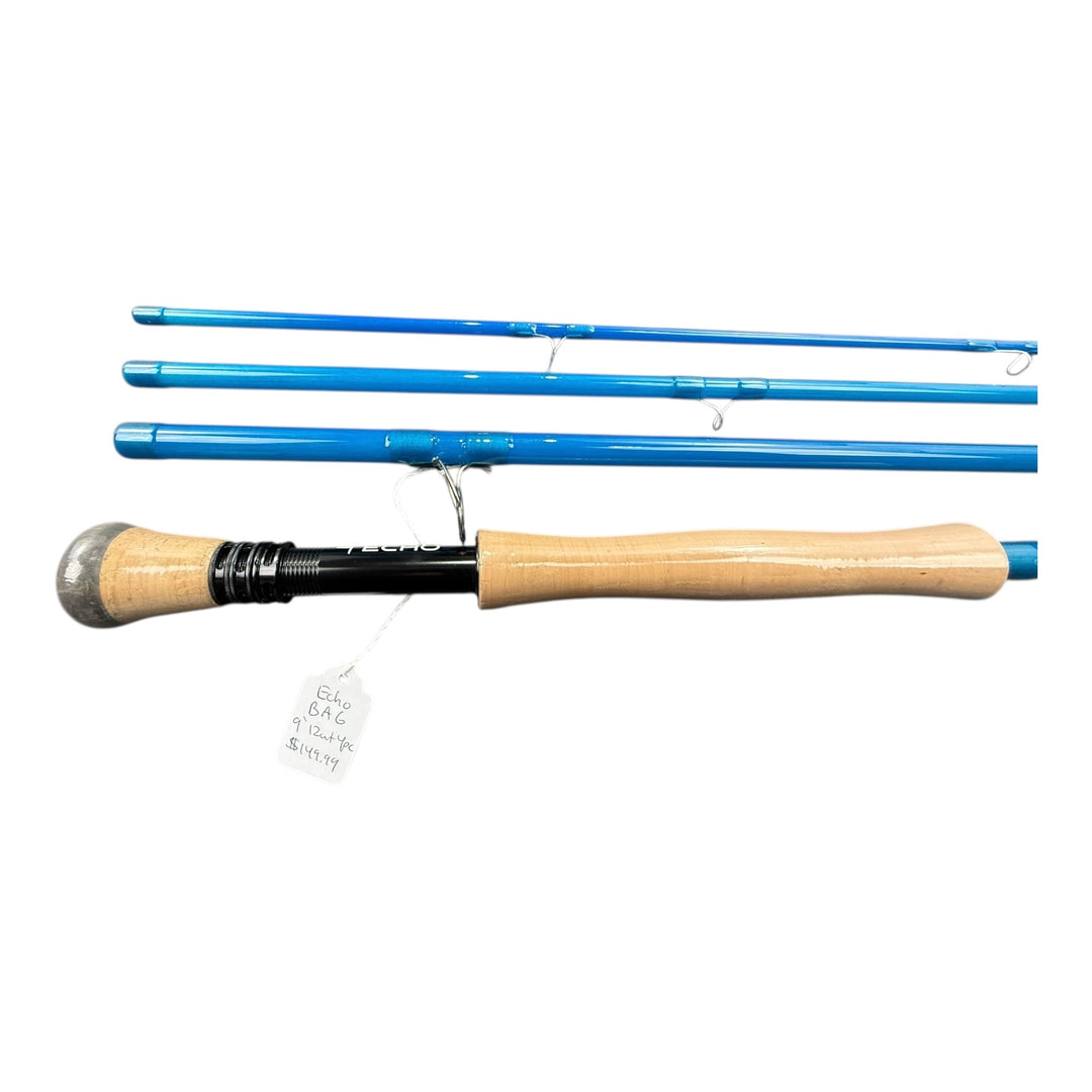 Echo Bad Ass Glass 9' 12wt 4pc Rod