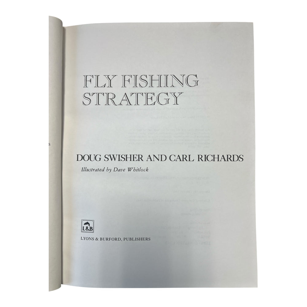 Fly Fishing Strategy And Selective Trout (Swisher & Richards)