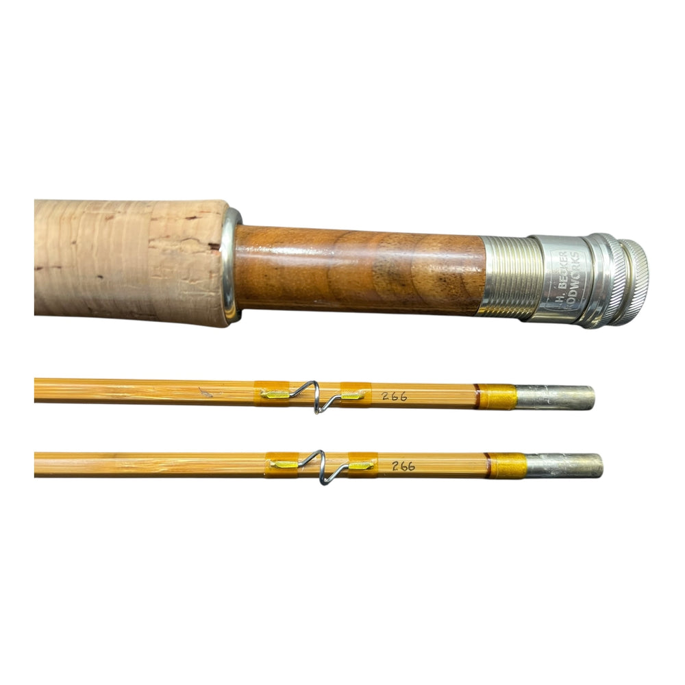 Jim Becker Triumph 7-1/2' 6wt 2/2 Cane Rod