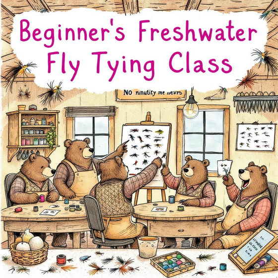 Beginner’s Freshwater Fly Tying Class (March 31st) – Hosted by Pat Grenier & Scott Dietrich