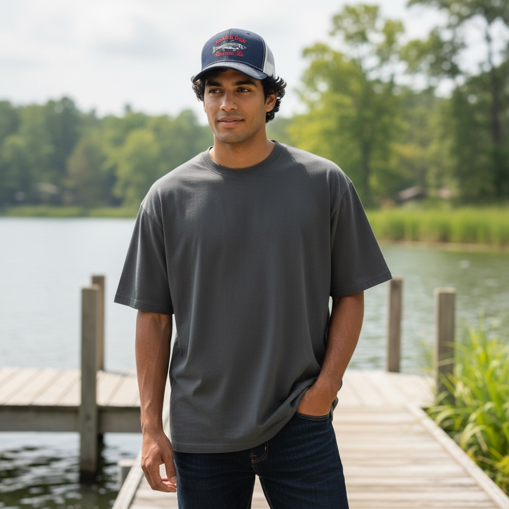 (Richardson Sports) Bear's Den Striped Bass Hat