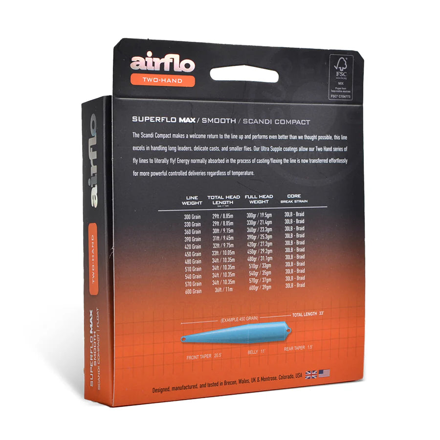 Airflo Superflo Max Smooth Scandi Compact