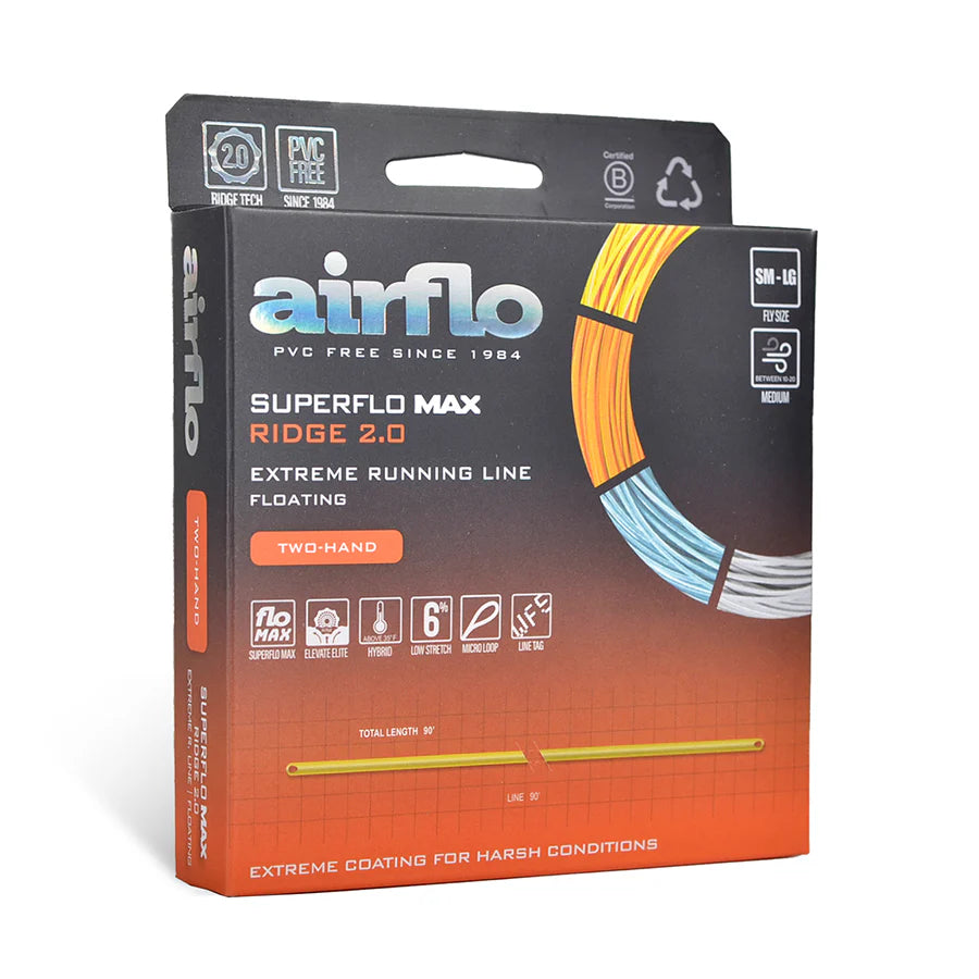 Airflo Superflo Max Ridge 2.0 Extreme Running Line (NEW)