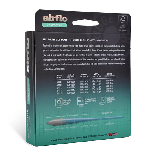 Airflo Superflo Max Ridge 2.0 Flats Master - Intermediate Tip (NEW)