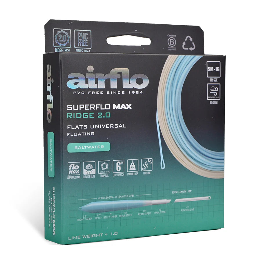 Airflo Superflo Max Ridge 2.0 Flats Universal Taper (NEW)