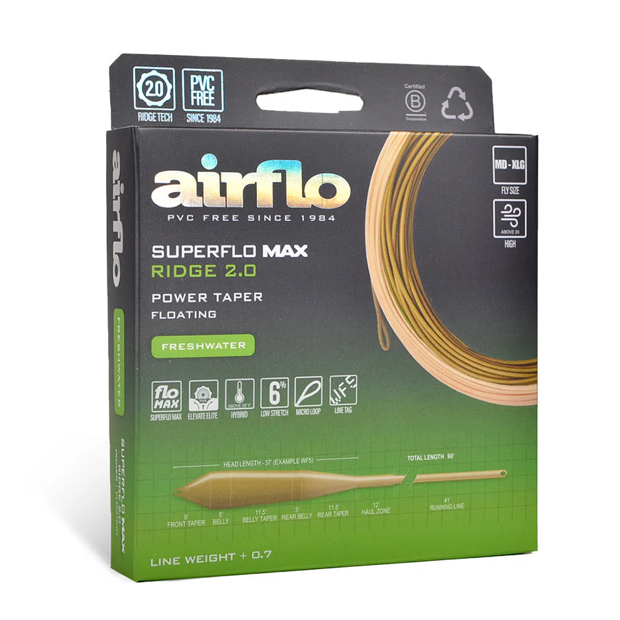 Airflo Superflo Max Ridge 2.0 Power Taper (NEW)