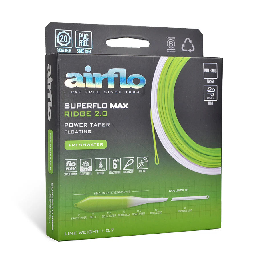 Airflo Superflo Max Ridge 2.0 Power Taper (NEW)