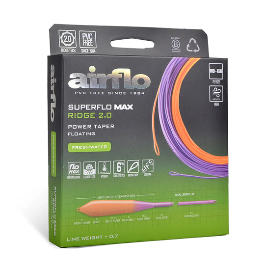 Airflo Superflo Max Ridge 2.0 Power Taper (NEW)