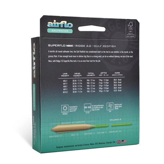 Airflo Superflo Max Ridge 2.0 Gulf Redfish Floating (NEW)