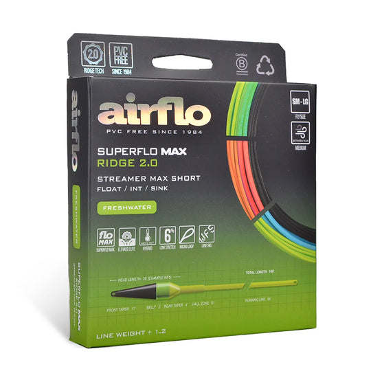 Airflo Superflo Max Ridge 2.0 Streamer Max Short (NEW)