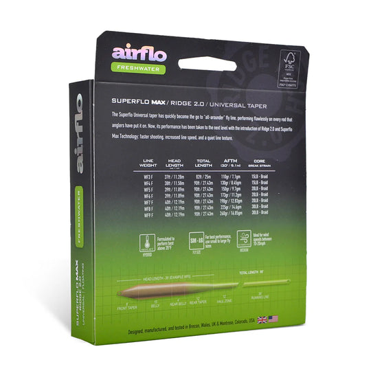 Airflo Superflo Max Ridge 2.0 Universal Taper (NEW)