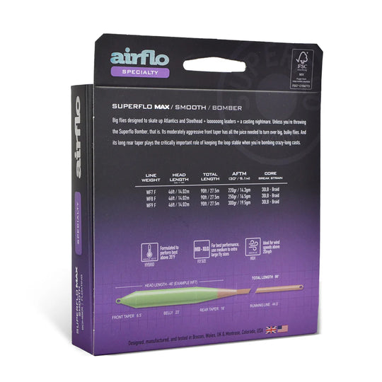 Airflo Superflo Max Smooth Bomber (NEW)
