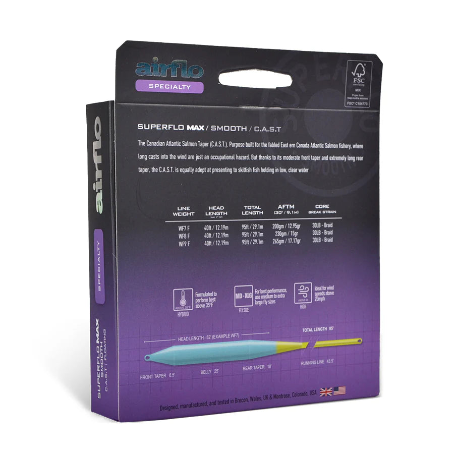 Airflo Superflo Max Smooth C.A.S.T (NEW)