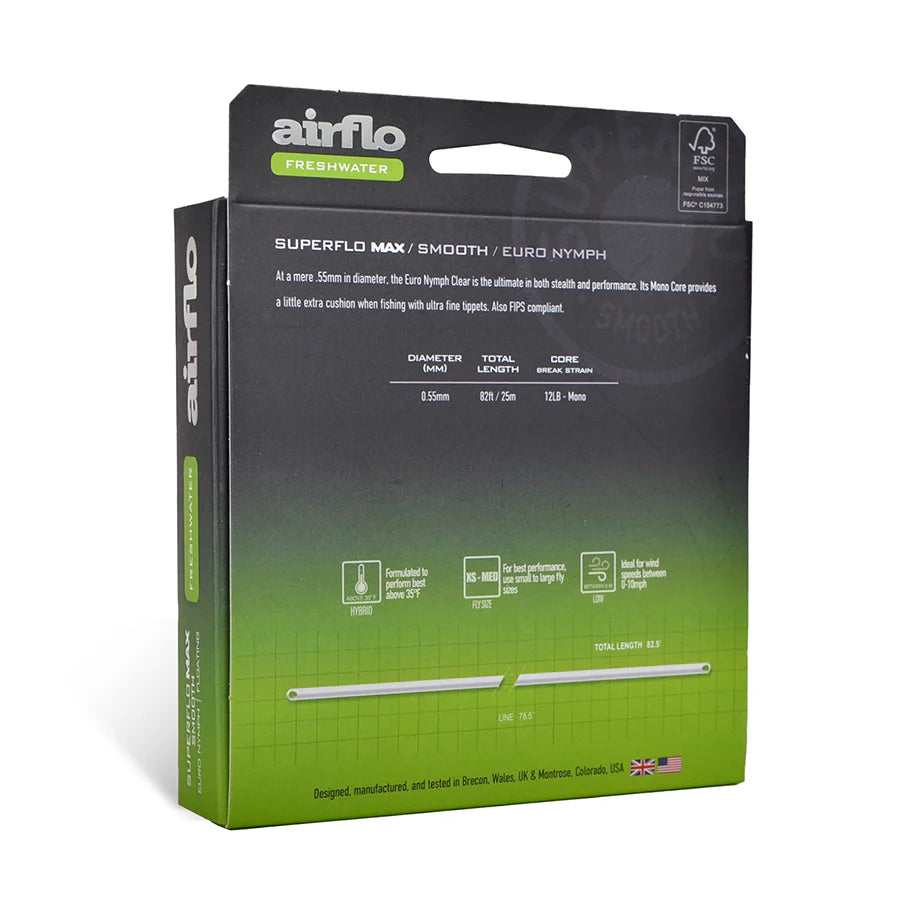 Airflo Superflo Max Euro Nymph (NEW)