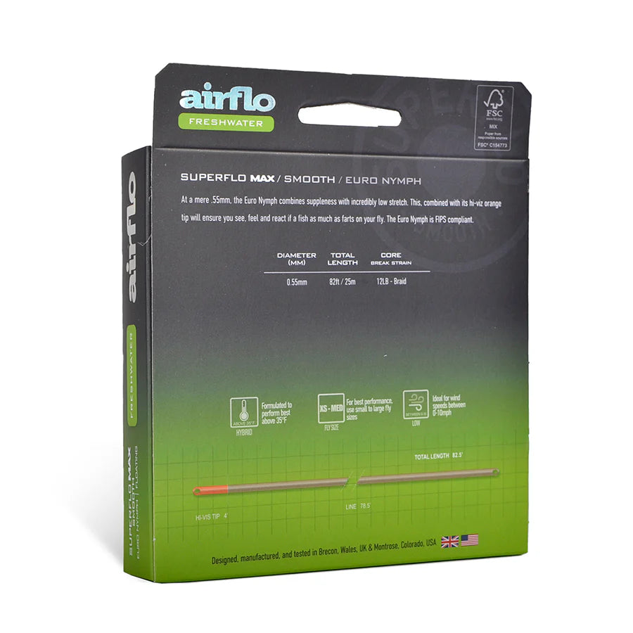 Airflo Superflo Max Euro Nymph (NEW)